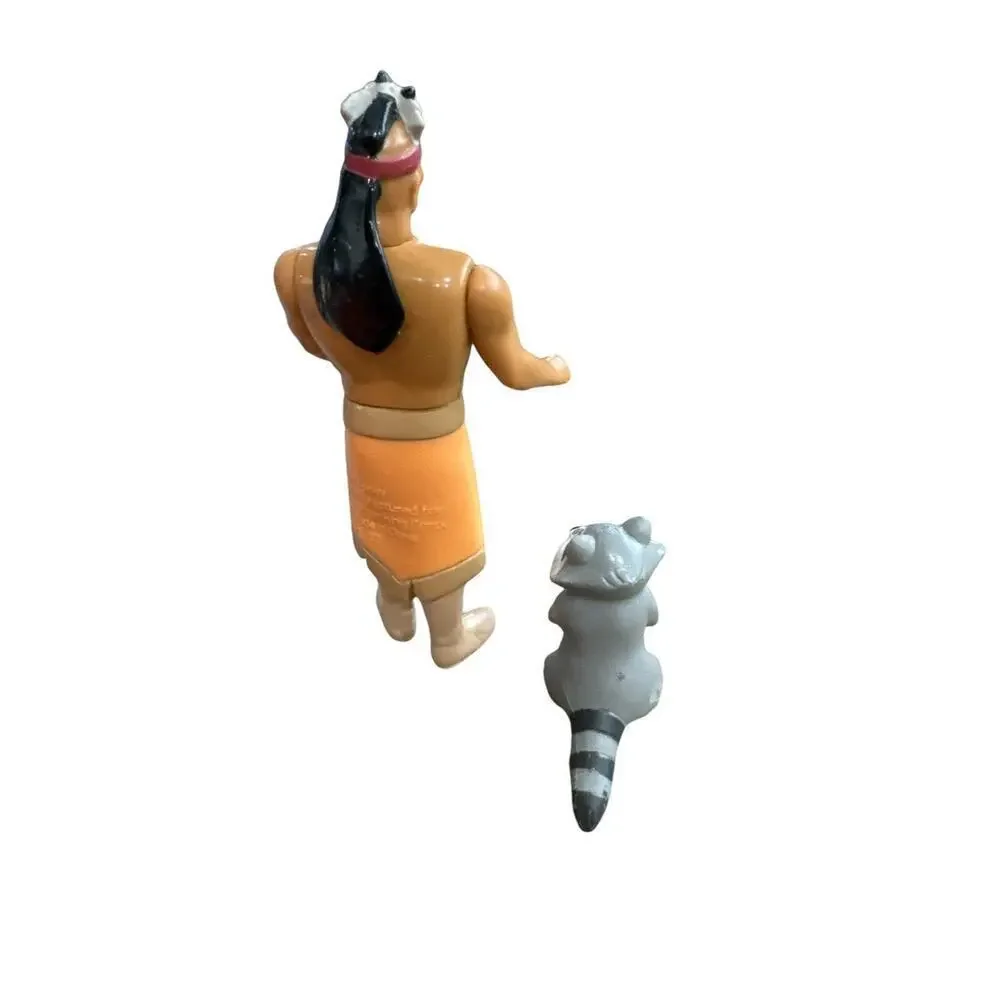 Disneys’s Pocahontas Toys - Chief Powhatan & Meeko The Raccoon